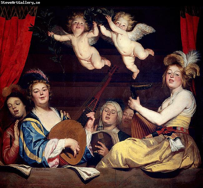 Gerrit van Honthorst The Concert